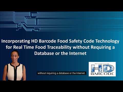 [HD Barcode] Video: Incorporating HD Barcode Food Safety Code Technology